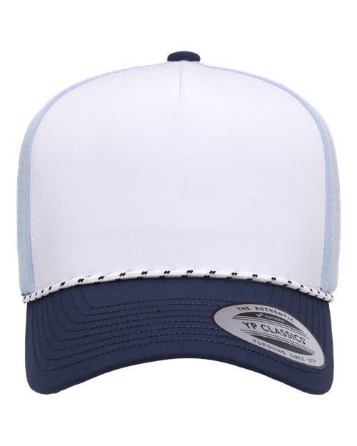 5389BD - White/ Light Sky/ Navy