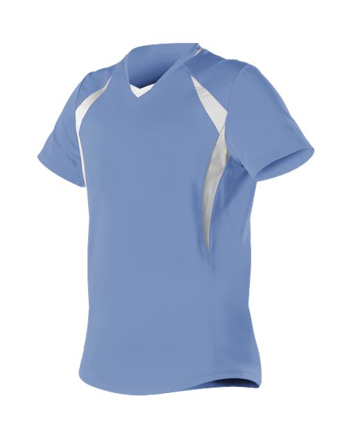 552JG - Columbia Blue/ White