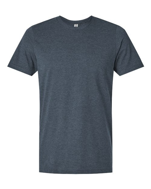 602CVC - Heather Navy Blue