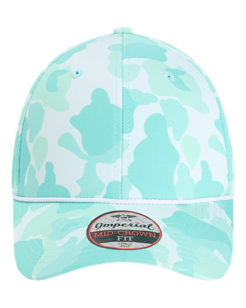 5058 - Frog Skin Camo Aqua