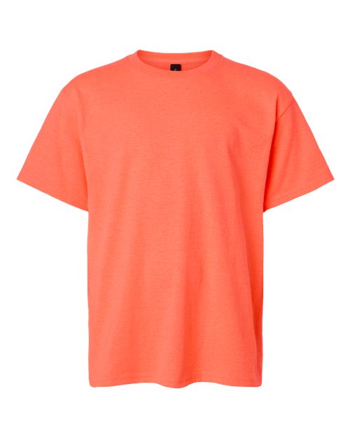 5000B - Heather Neon Coral