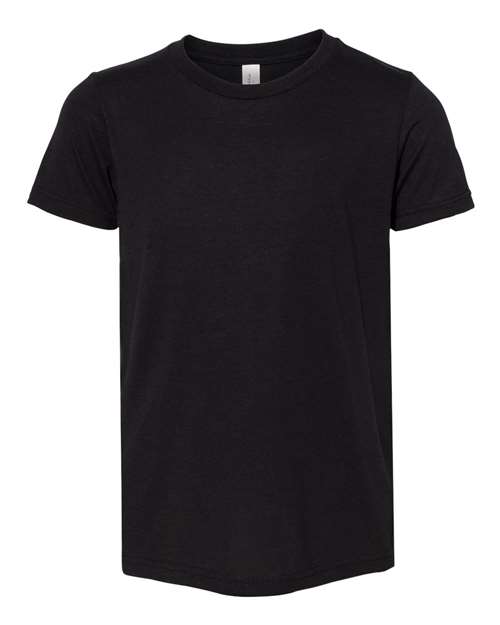 3413Y - Solid Black Triblend