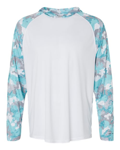 240 - White/ Aqua Camo