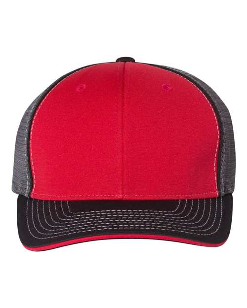 172 - Red/ Charcoal/ Black Tri