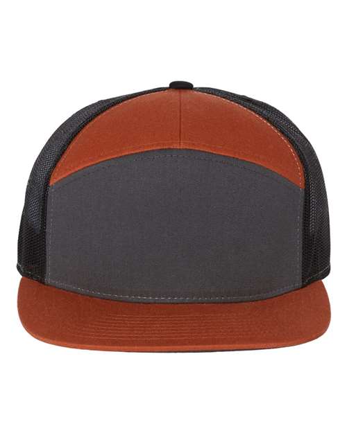 168 - Charcoal/ Burnt Orange/ Black