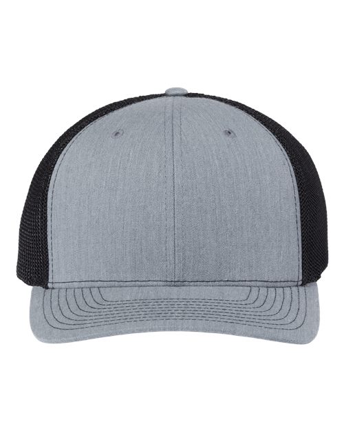 112PL - Heather Grey/ Black