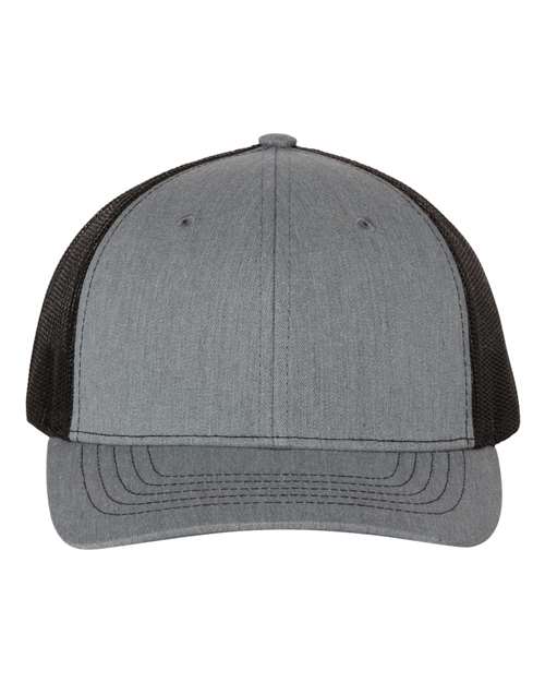 112Y - Heather Grey/ Black