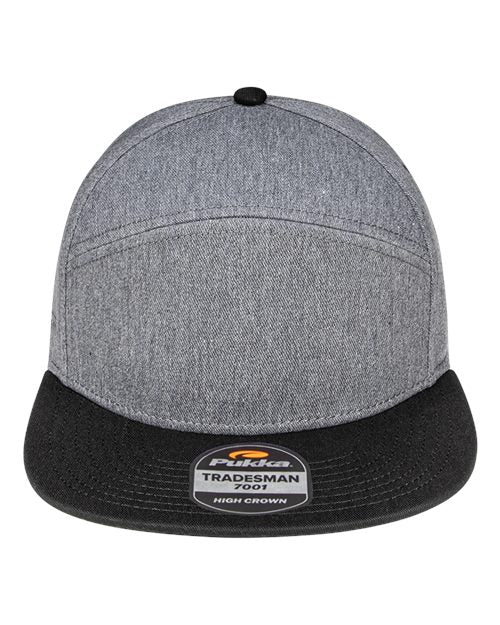 7001P - Dark Grey Heather/ Black