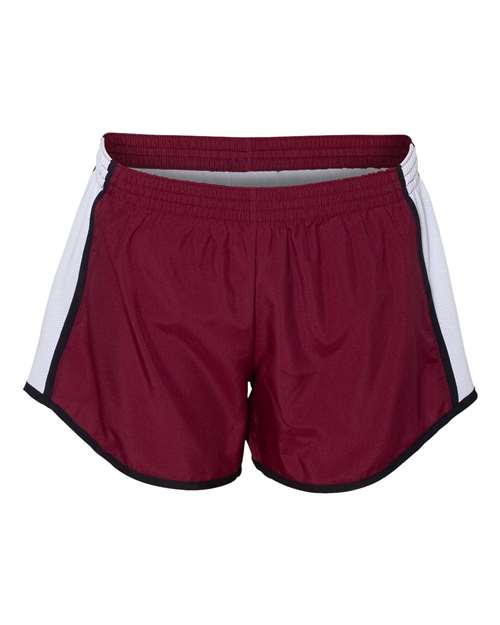 1265 - Maroon/ White/ Black