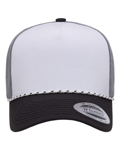 5389BD - White/ Heather Grey/ Black