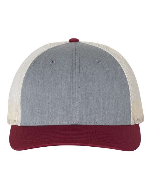115 - Heather Grey/ Birch/ Cardinal