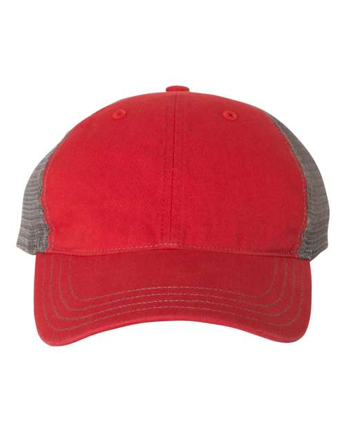 111 - Red/ Charcoal