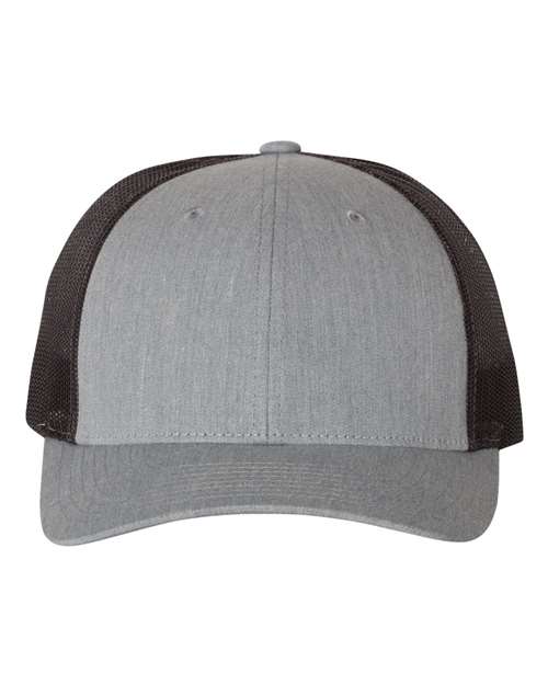 115 - Heather Grey/ Dark Charcoal