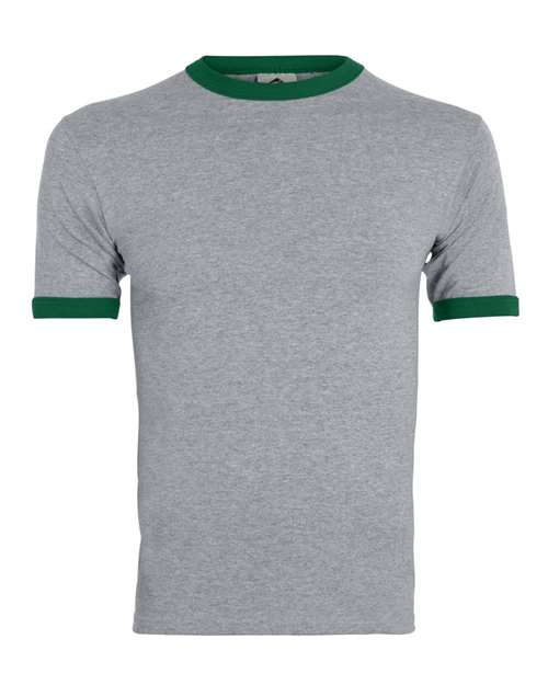 710 - Athletic Heather/ Dark Green