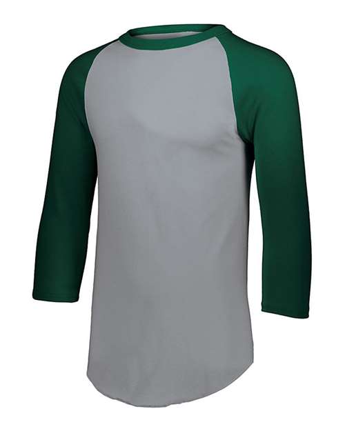 4421 - Athletic Heather/ Dark Green