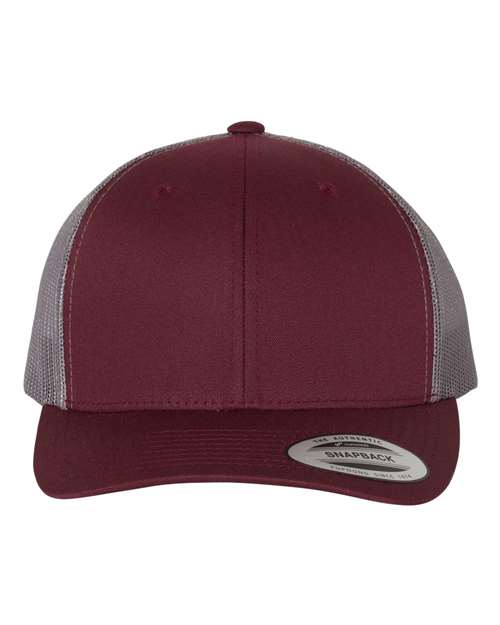 6606 - Maroon/ Grey