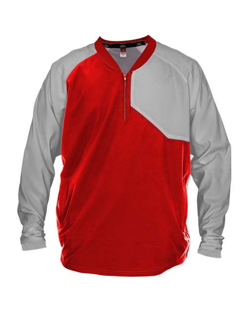 3JLS21A - Red/ Grey