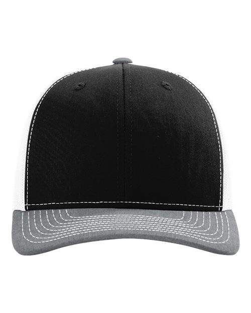 112 - Black/ White/ Heather Grey