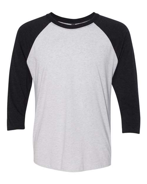 6051 - Vintage Black Sleeves/ Heather White Body