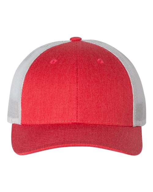 115 - Heather Red/ Light Grey
