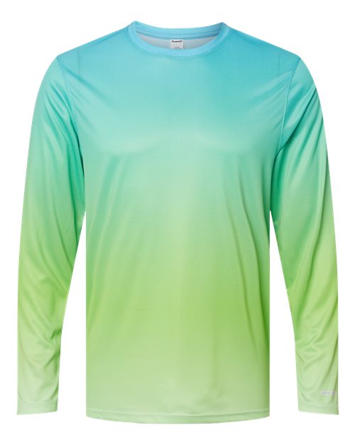 225 - Aqua Blue/ Light Lime