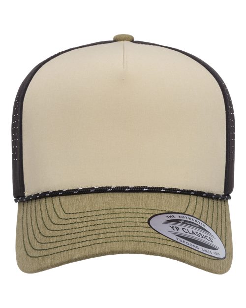 5389BD - Beige/ Black/ Loden Green