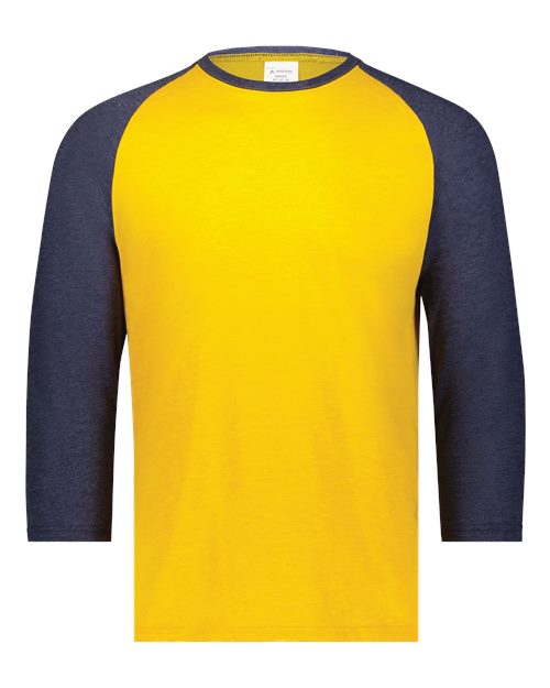 6879 - Gold Heather/ Navy Heather