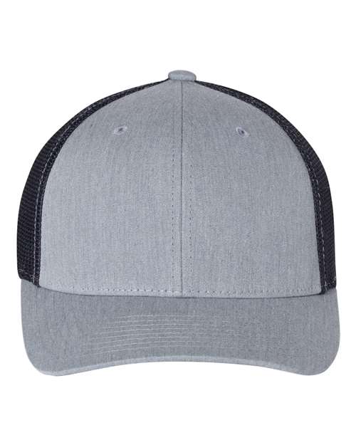 110 - Heather Grey/ Navy