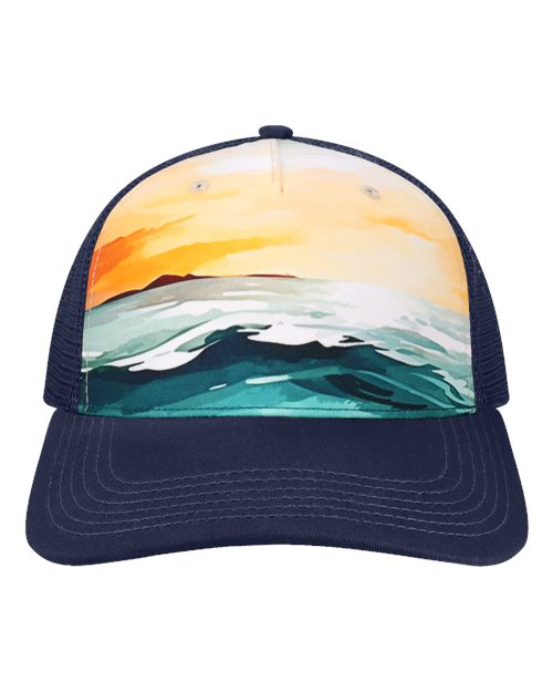 5PTKR - Sunset Splash/ Navy