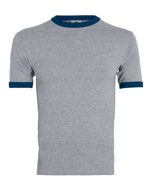 711 - Athletic Heather/ Navy