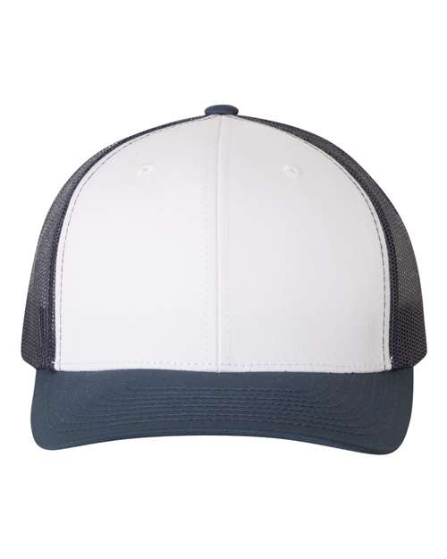 6606 - Navy/ White/ Navy