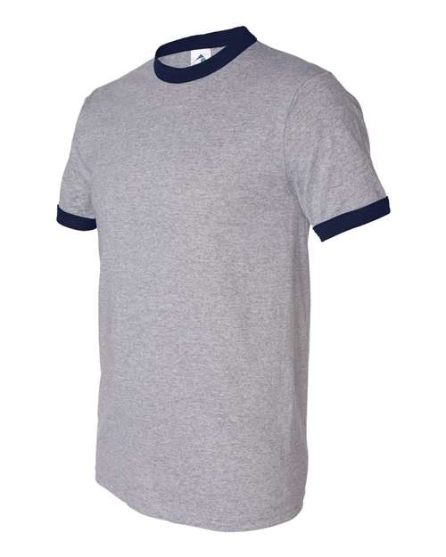 710 - Athletic Heather/ Navy