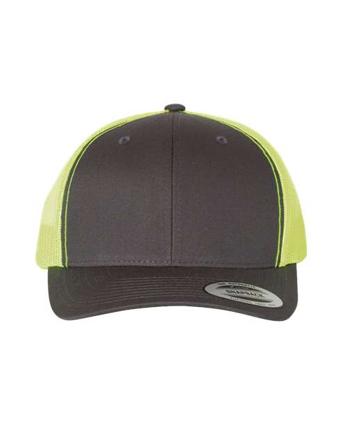 6606 - Charcoal/ Neon Green