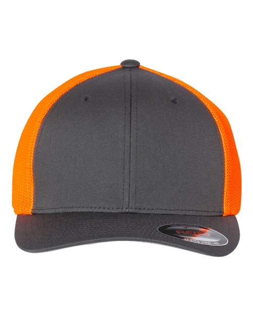 6511 - Charcoal/ Neon Orange