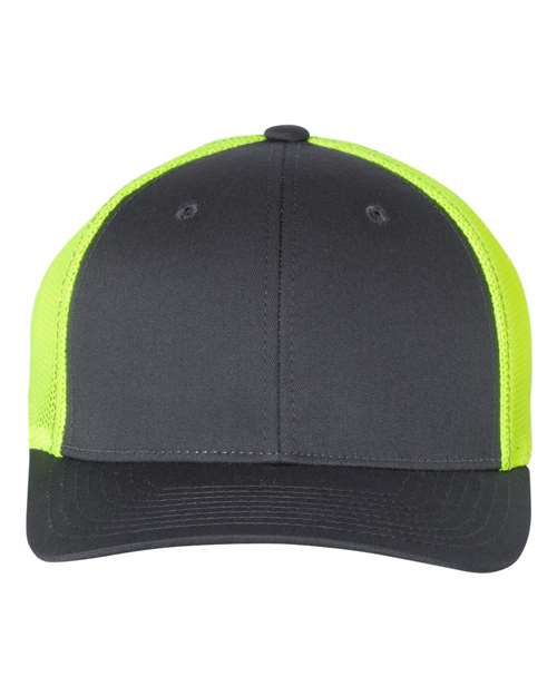 110 - Charcoal/ Neon Yellow