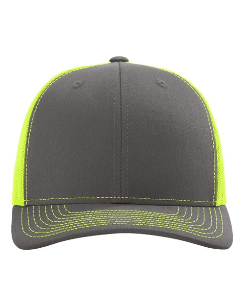 112 - Charcoal/ Neon Yellow