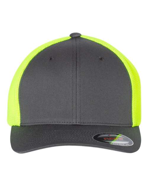 6511 - Charcoal/ Neon Yellow