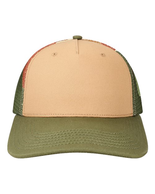5PTKRS - Tan/ Western Mountain/ Olive Green