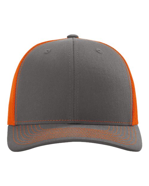 112 - Charcoal/ Orange