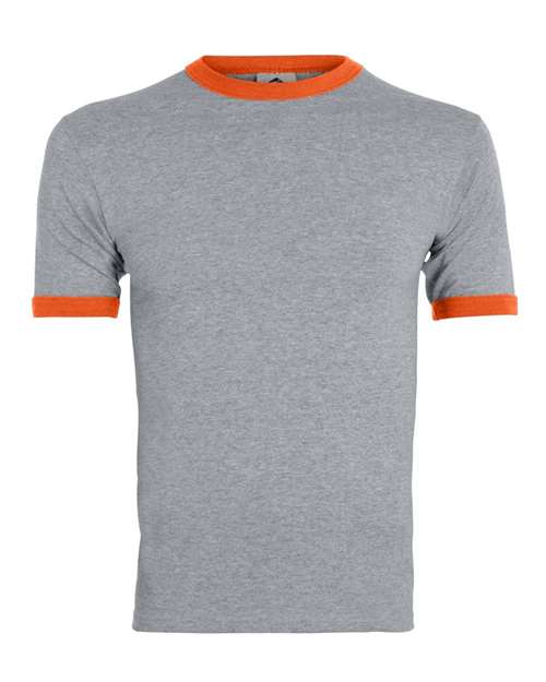710 - Athletic Heather/ Orange