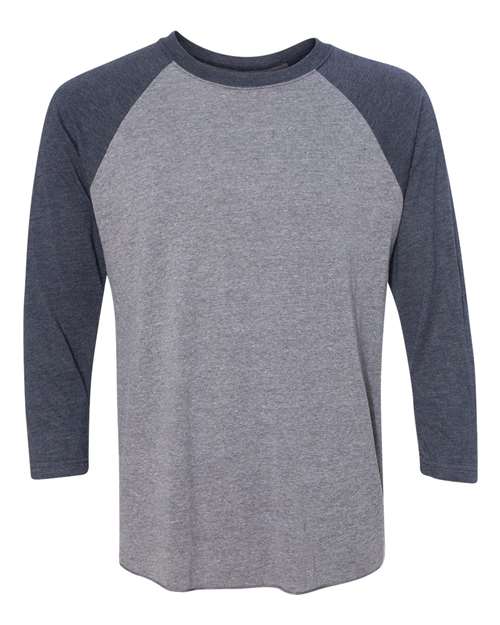 6051 - Vintage Navy Sleeves/ Premium Heather Body