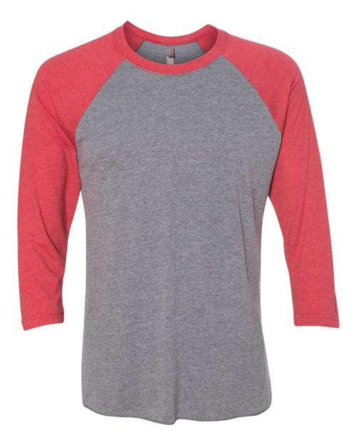 6051 - Vintage Red Sleeves/ Premium Heather Body