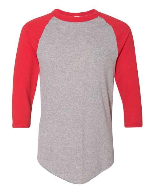 4420 - Athletic Heather/ Red
