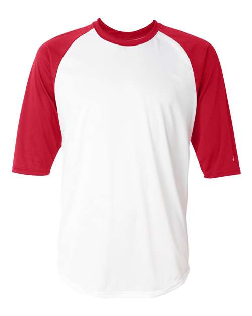 4133 - White/ Red