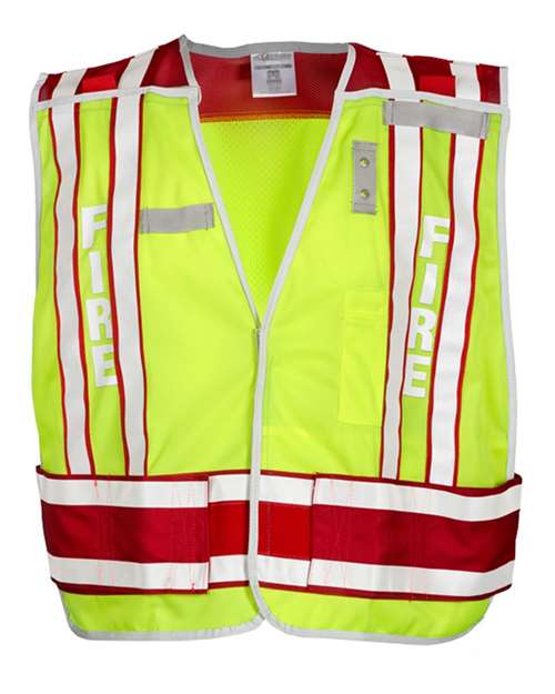 4003BV - Lime/ Red