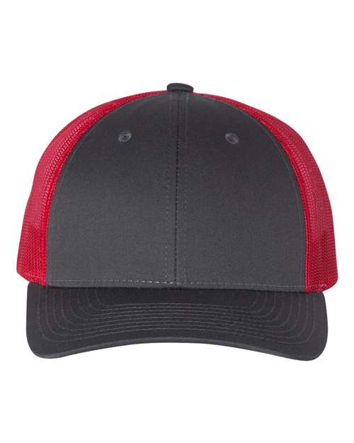 115 - Charcoal/ Red