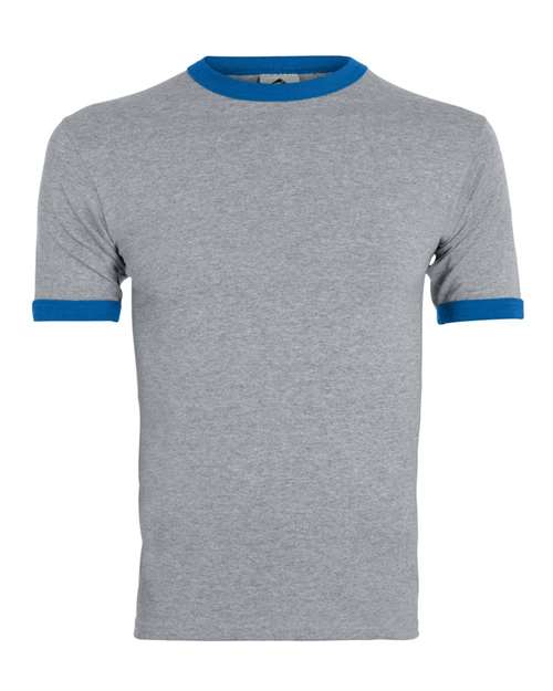 711 - Athletic Heather/ Royal