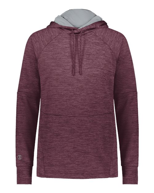 223780 - Maroon Heather/ Silver