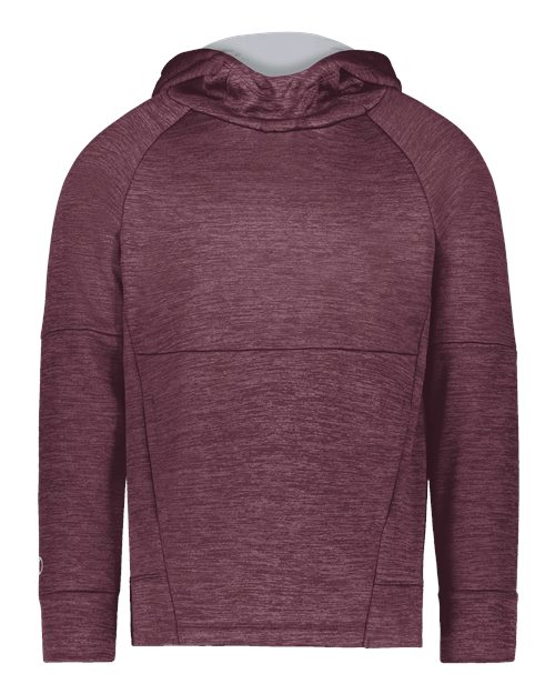 223680 - Maroon Heather/ Silver