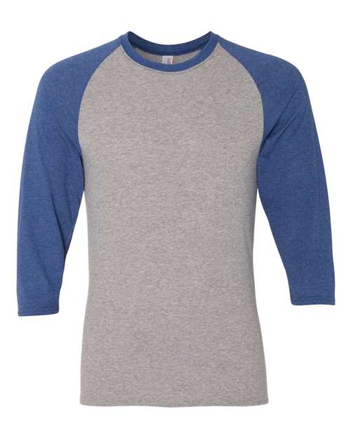 601RR - Oxford/ True Blue Heather